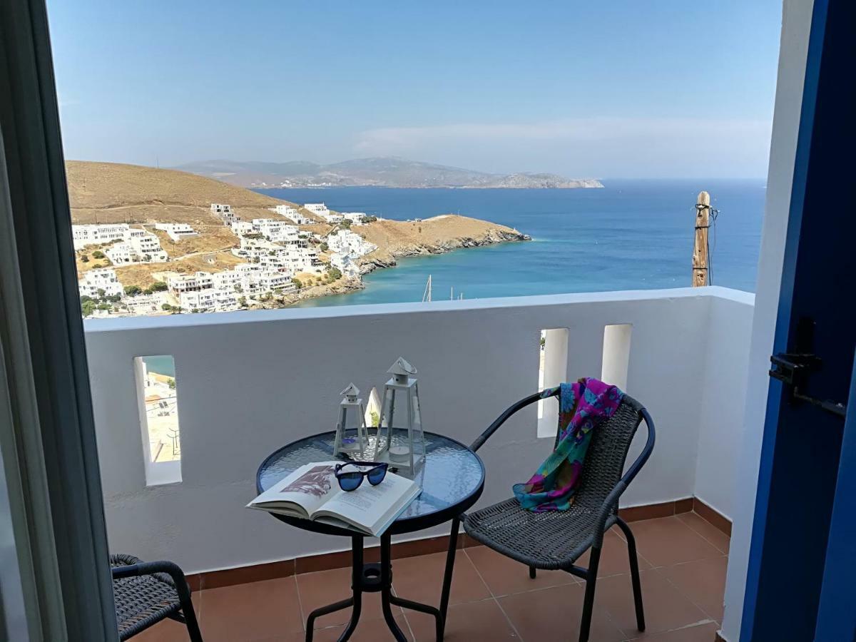 Θέαστρον - Theastron House With Great View In Chora Apartment Pera Gyalos Екстериор снимка