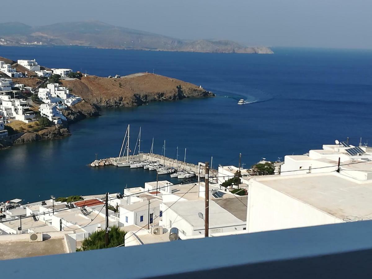 Θέαστρον - Theastron House With Great View In Chora Apartment Pera Gyalos Екстериор снимка