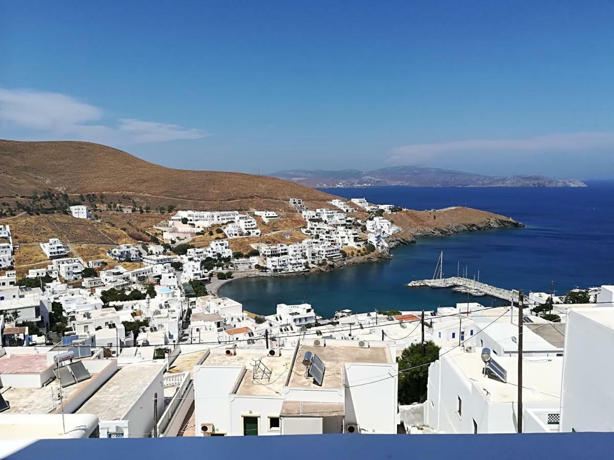Θέαστρον - Theastron House With Great View In Chora Apartment Pera Gyalos Екстериор снимка